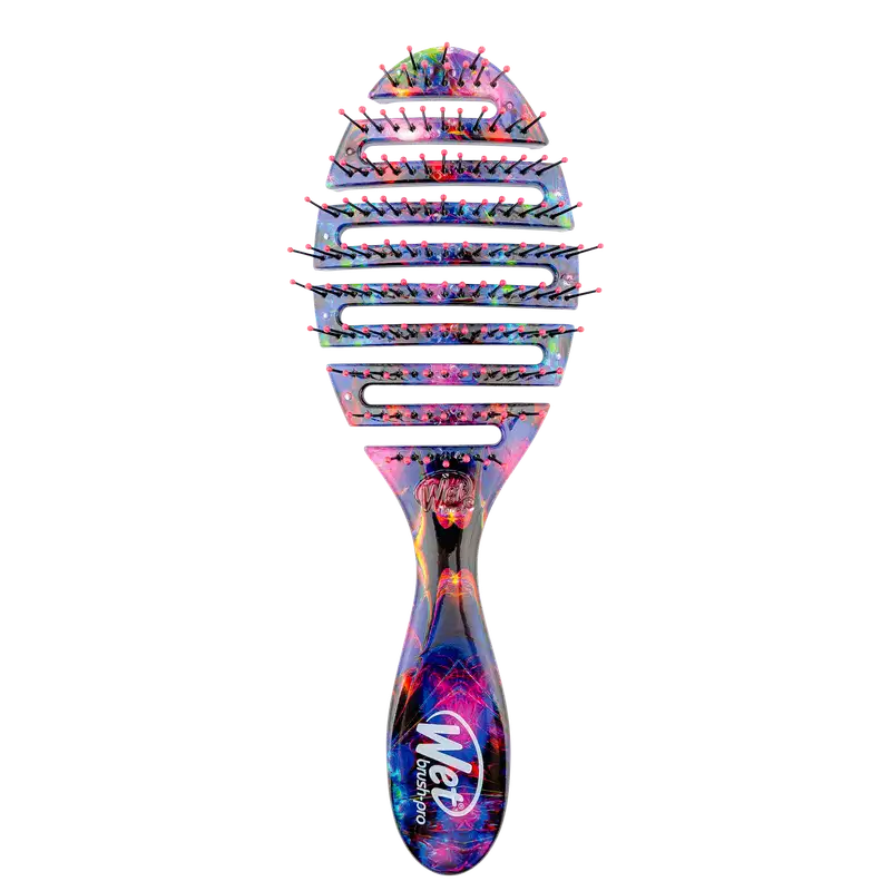 Wet Brush Pro Flex Dry Eletric Dreams Espiral - Escova de Cabelo