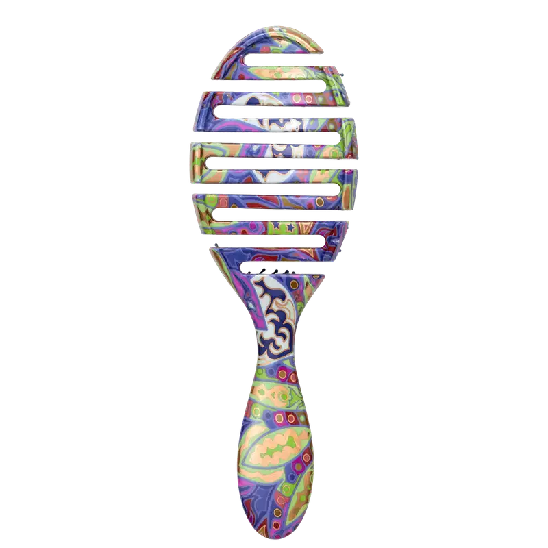Wet Brush Pro Flex Dry Moroccan Collection Azul - Escova de Cabelo