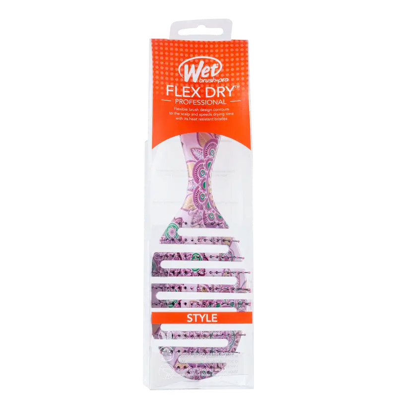 Wet Brush Pro Flex Dry Moroccan Collection Rosa - Escova de Cabelo