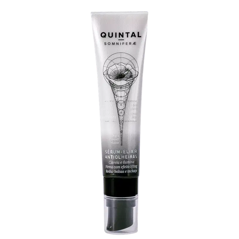 Quintal Somniferae Sérum-Elixir Antiolheiras - Creme para Olheiras 15g