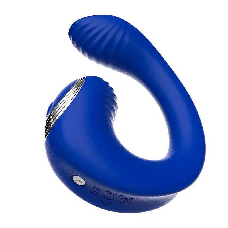 Vibrador de Ponto G e Clitóris Curvado Tunisia com Controle Remoto