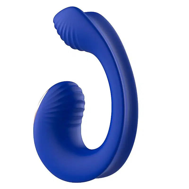 Vibrador de Ponto G e Clitóris Curvado Tunisia com Controle Remoto