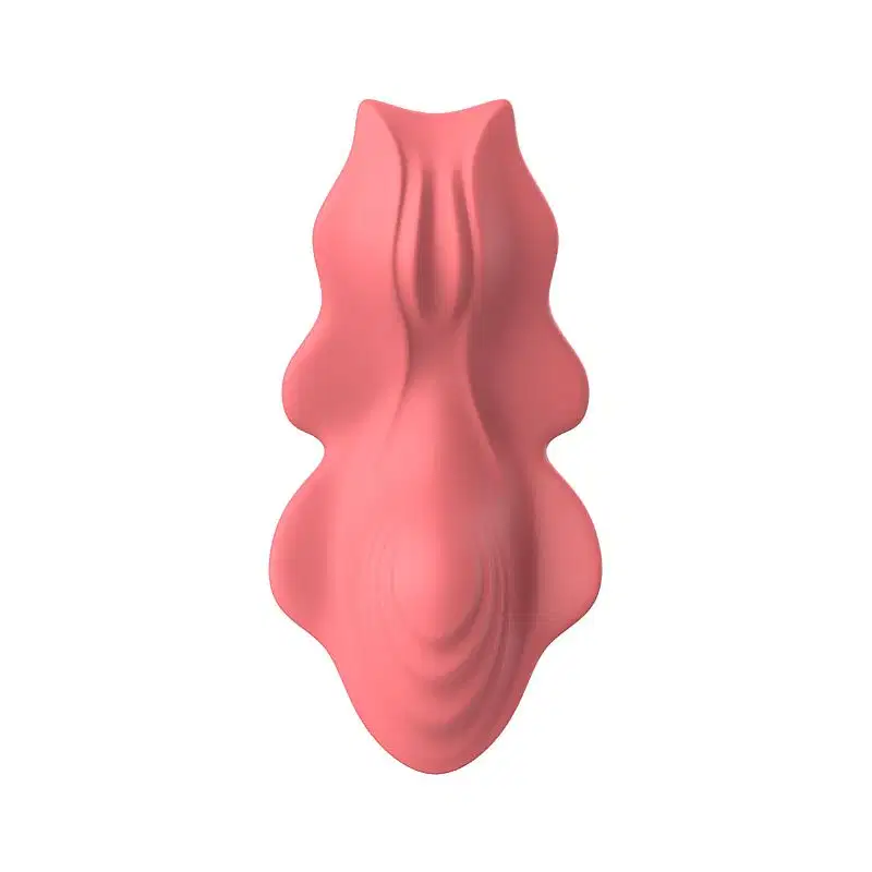 Vibrador de Calcinha Recarregável Selim com Controle sem Fio - Rosa