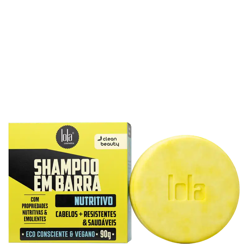 Lola Cosmetics Nutritivo - Shampoo em Barra 90g