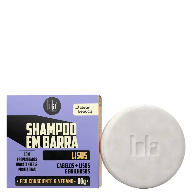 Lola Cosmetics Lisos - Shampoo em Barra 90g
