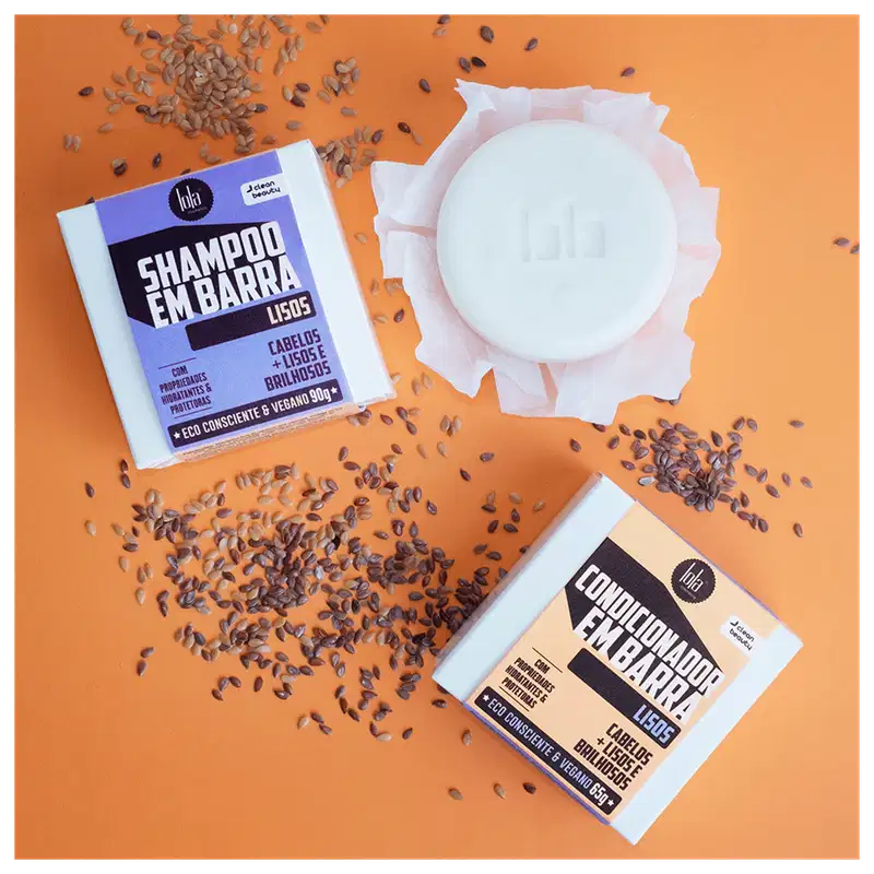 Lola Cosmetics Lisos - Shampoo em Barra 90g
