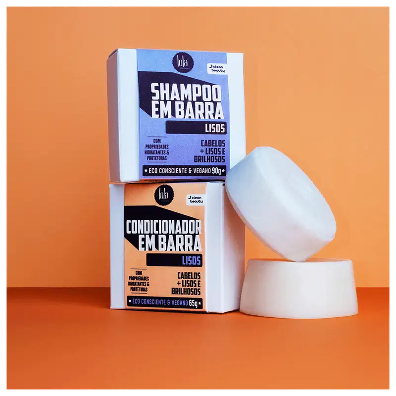 Lola Cosmetics Lisos - Condicionador em Barra 65g