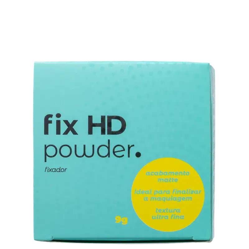Vizzela Cosméticos Fix HD Powder - Pó Translúcido 9g