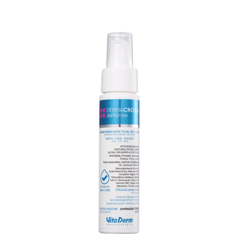 Vita Derm Dermacrono Defense Hidratante - Sérum Redutor de Linhas 50g