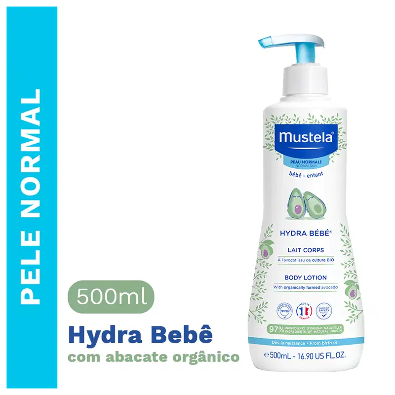 Mustela Hydra Bébé - Loção Hidratante Corporal 500ml