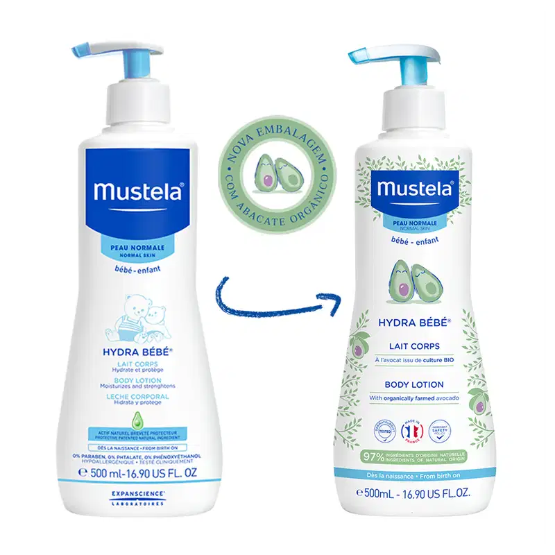 Mustela Hydra Bébé - Loção Hidratante Corporal 500ml