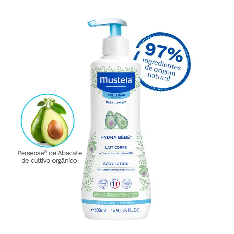 Mustela Hydra Bébé - Loção Hidratante Corporal 500ml