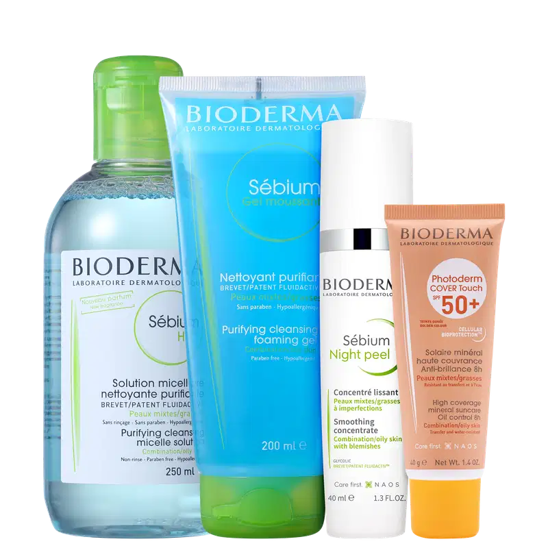 Kit Bioderma Perfect Skin (4 Produtos)