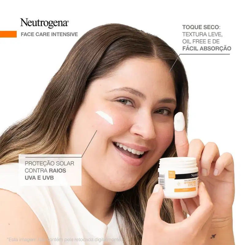 Neutrogena Face Care Intensive Antissinais FPS22 - Creme Redutor de Linhas 100g