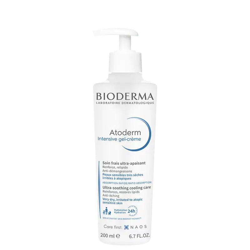 Gel-Creme de Hidratação Intensa Anticoceira Bioderma Atoderm Intensive de 200ml