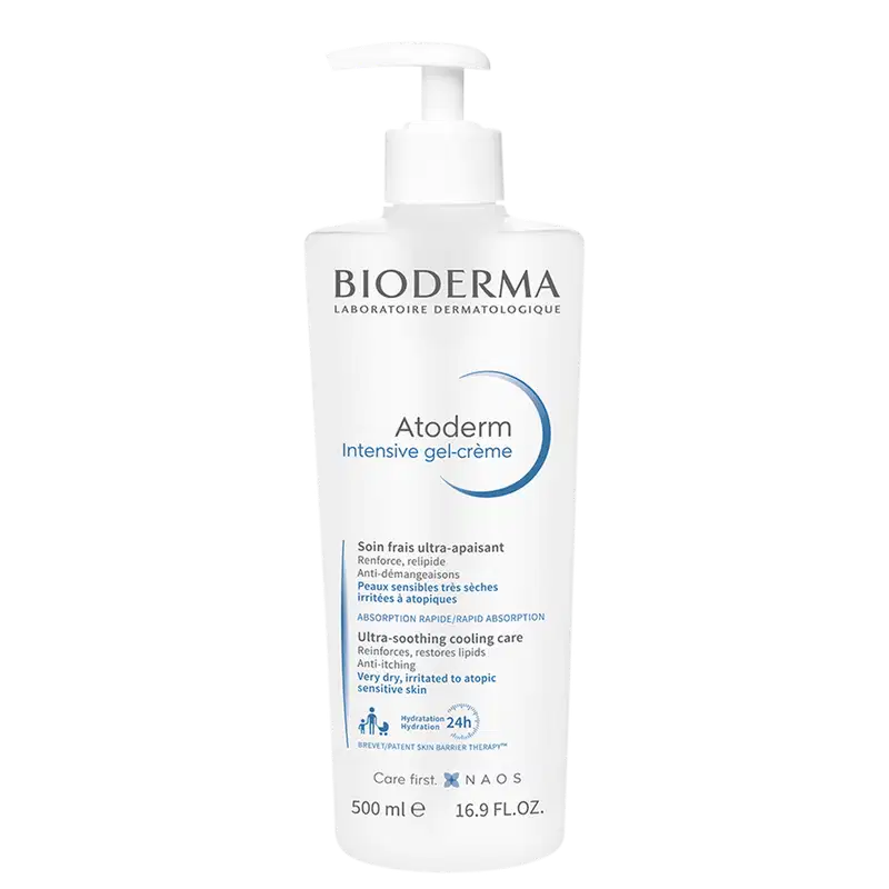 Bioderma Atoderm Intensive - Gel-Creme de Hidratação Intensa Anticoceira 500ml