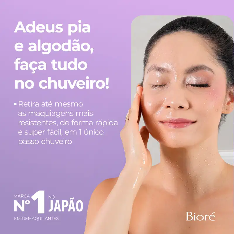 Bioré Make Up Remover Cleansing Oil - Óleo Demaquilante Refil 210ml