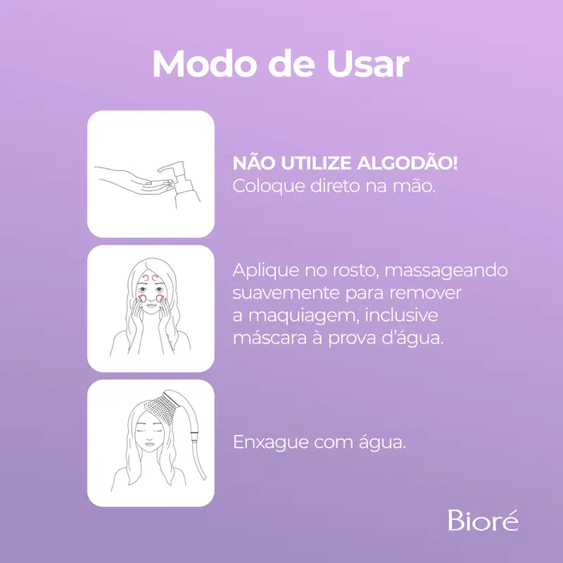 Bioré Make Up Remover Cleansing Oil - Óleo Demaquilante Refil 210ml