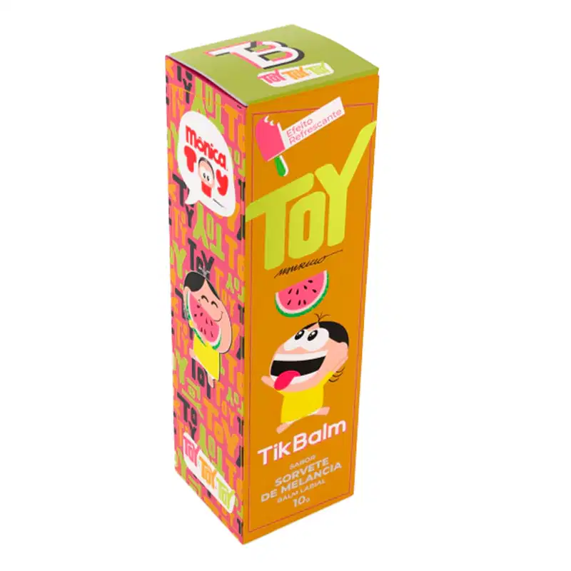 Tik Balm Monica Toy Sorvete de Melancia - Balm Labial 10g