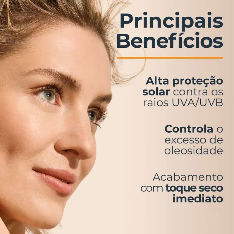 Eucerin Sun Oil Control Creme Facial FPS 60 - Protetor Solar Facial 50ml