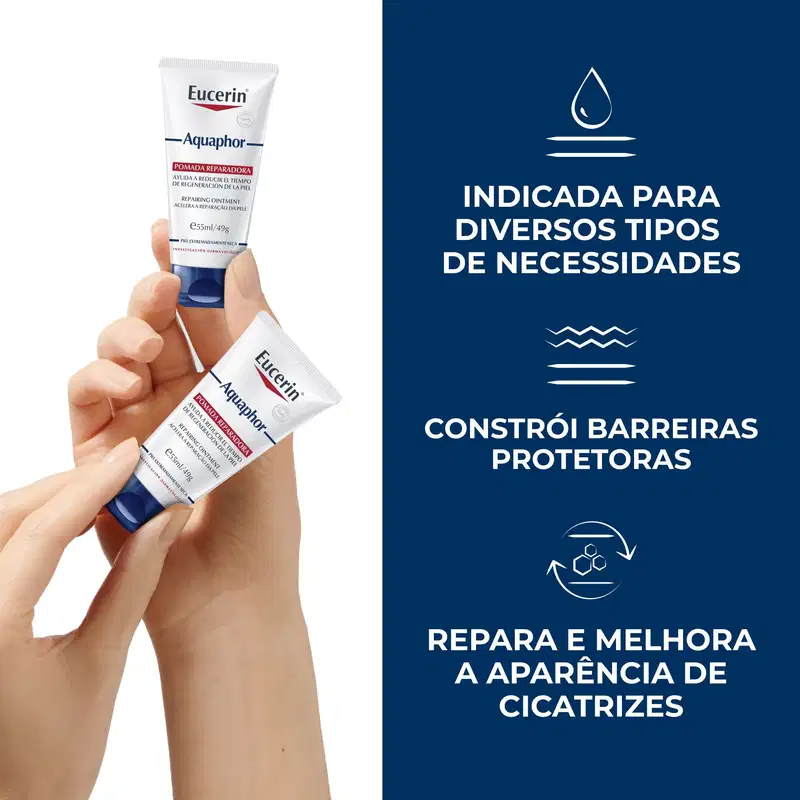 Eucerin Aquaphor - Pomada Reparadora Intensiva 49g