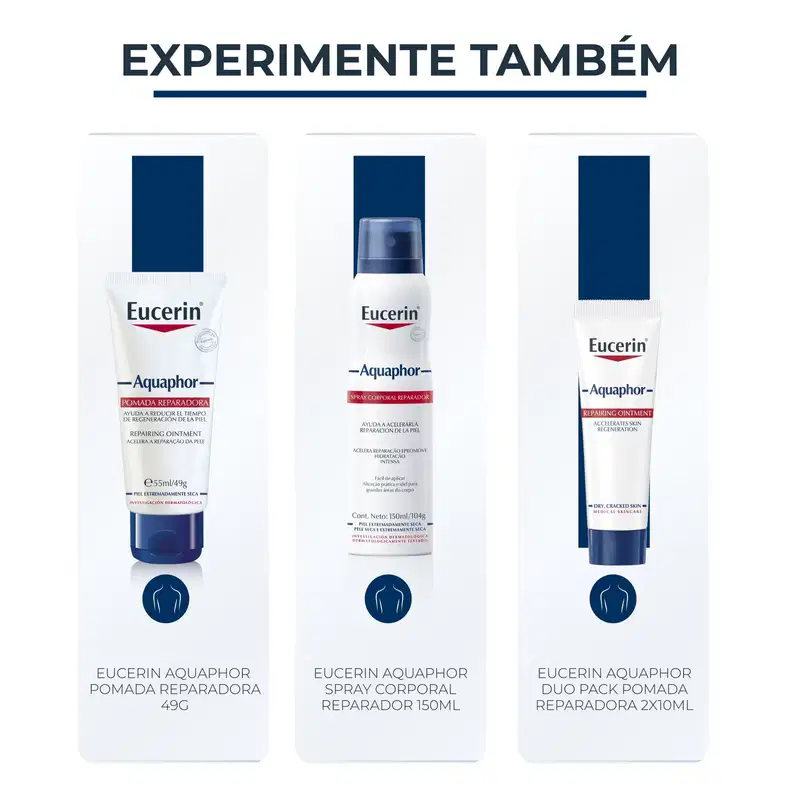 Eucerin Aquaphor - Pomada Reparadora Intensiva 49g