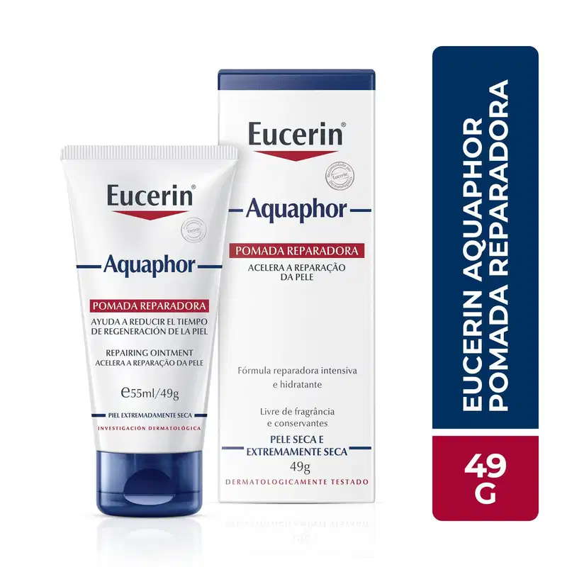 Eucerin Aquaphor - Pomada Reparadora Intensiva 49g