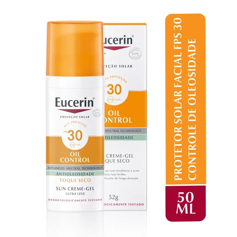 Eucerin Sun Oil Control FPS 30 - Protetor Solar Facial 52g