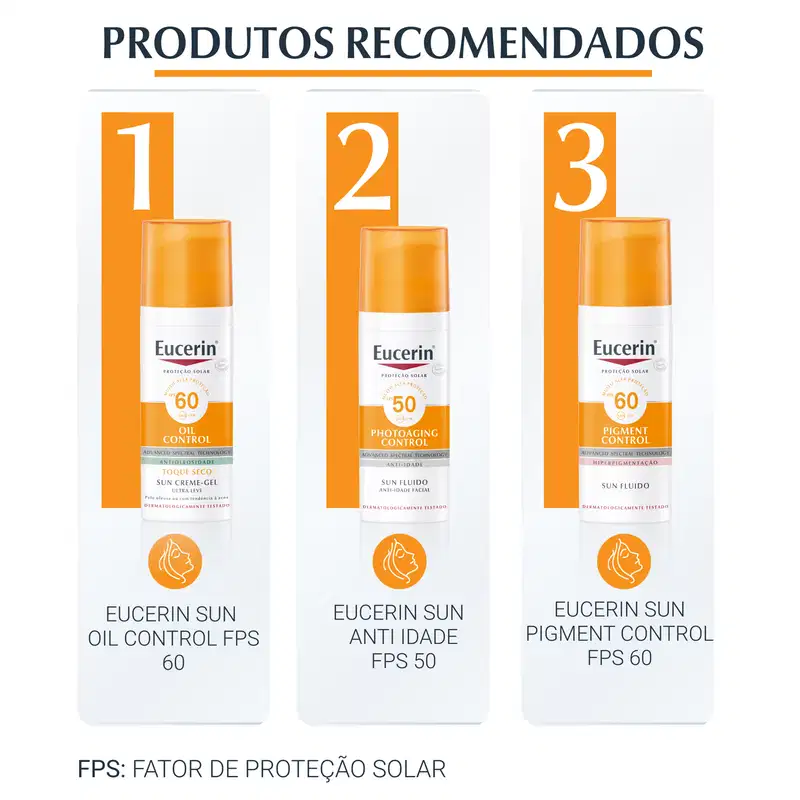 Eucerin Sun Oil Control FPS 30 - Protetor Solar Facial 52g