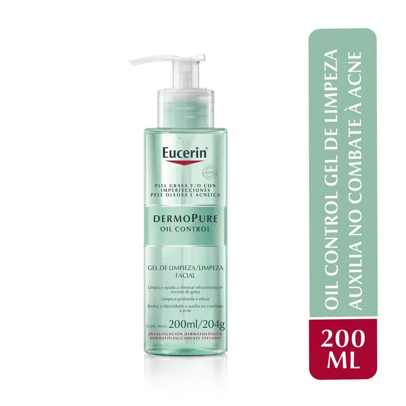 Eucerin DermoPure Gentil - Gel de Limpeza Facial Antiacne 204g