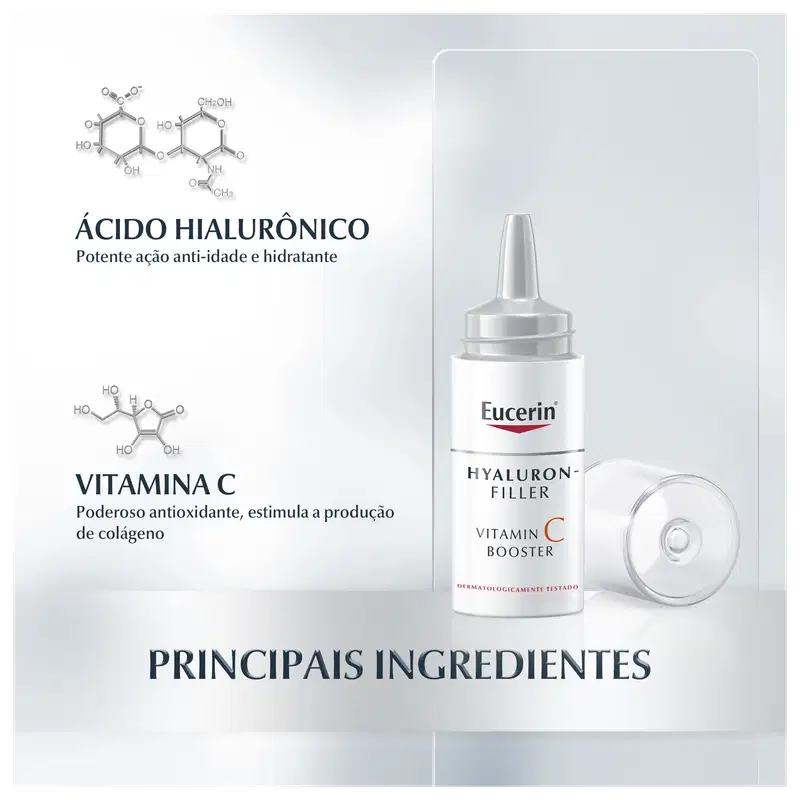 Eucerin Hyaluron-Filler Vitamin C Booster - Sérum Redutor de Linhas 3x8ml