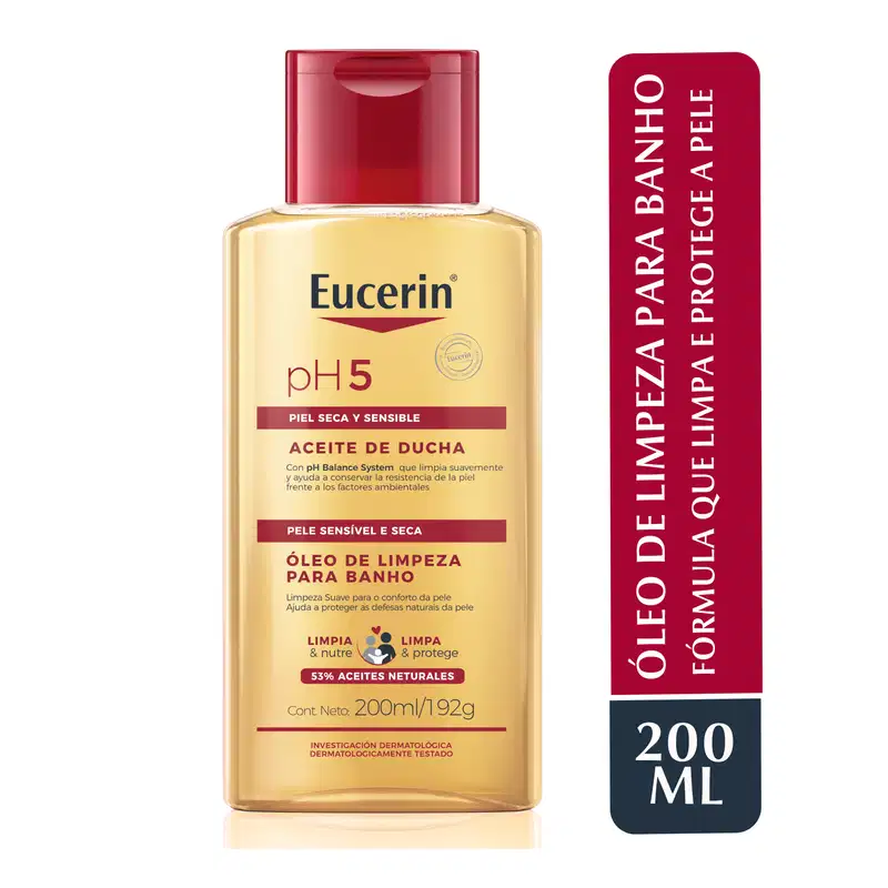 Eucerin pH5 -  Óleo de Limpeza Corporal 200ml
