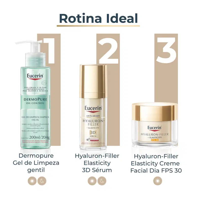 Eucerin Hyaluron-Filler Elasticity FPS 30 - Creme Antissinais Firmador Dia 50ml