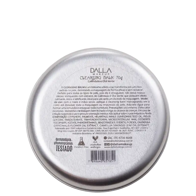 Dalla Makeup Secret Garden Cleansing Balm - Bálsamo Demaquilante 70g