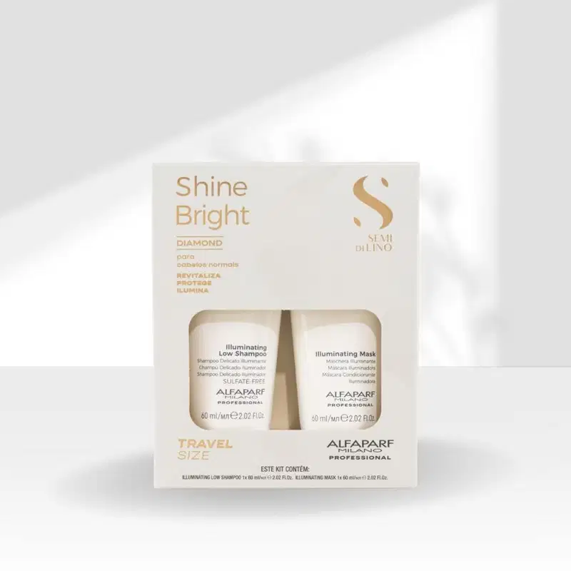Kit Alfaparf Semi Di Lino Shine Bright Diamonds 120 ml