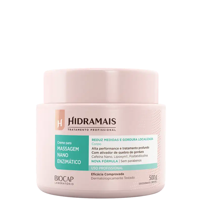 Hidramais Nano Enzimático - Sérum Redutor de Medidas 500g