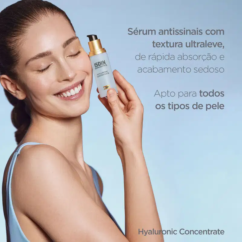 ISDIN ISDINCEUTICS Hyaluronic Concentrate - Sérum Redutor de Linhas Hidratante 30ml