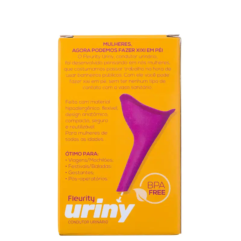 Fleurity Uriny Rosa - Condutor Urinário (1 Unidade)