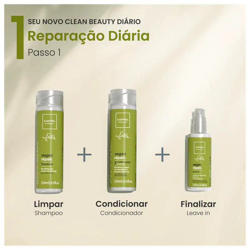 Cadiveu Essentials Vegan Repair by Anitta Beach Waves - Spray Texturizador 200ml