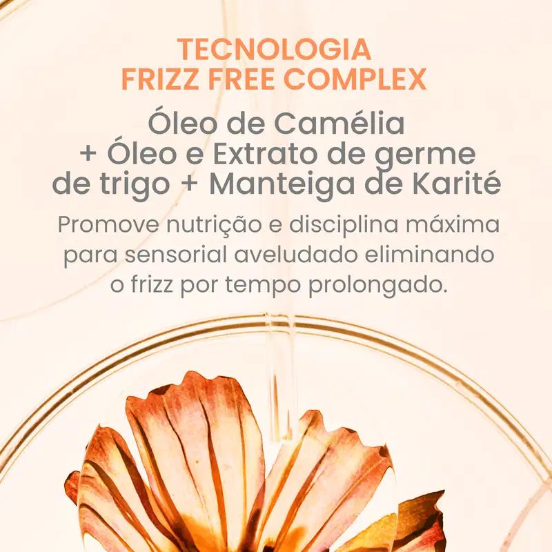 Cadiveu Professional Essentials Bye Bye Frizz Mask - Máscara Capilar Condicionadora 200ml