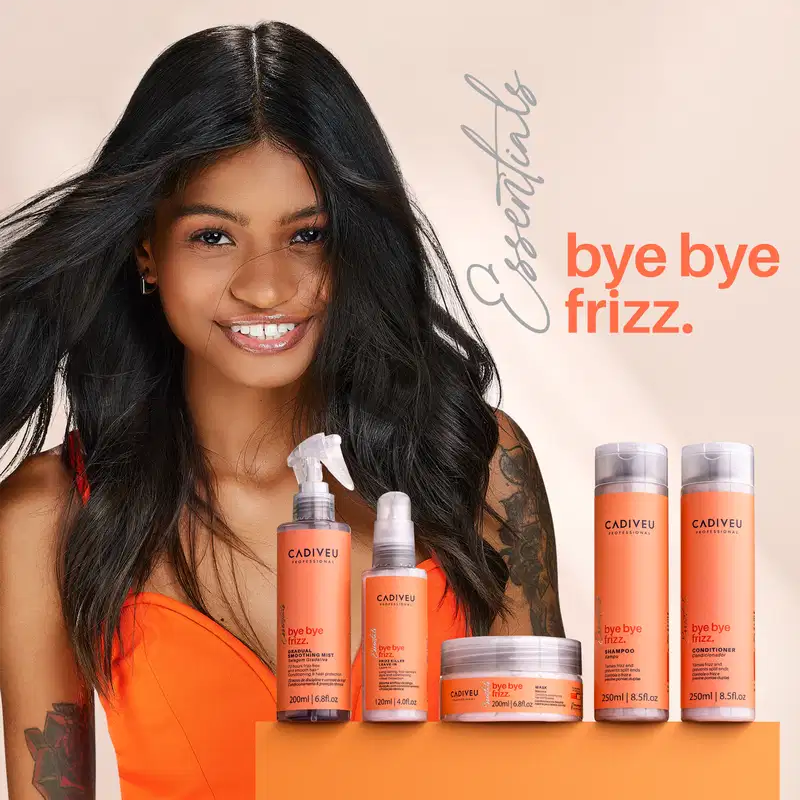 Cadiveu Professional Essentials Bye Bye Frizz Mask - Máscara Capilar Condicionadora 200ml