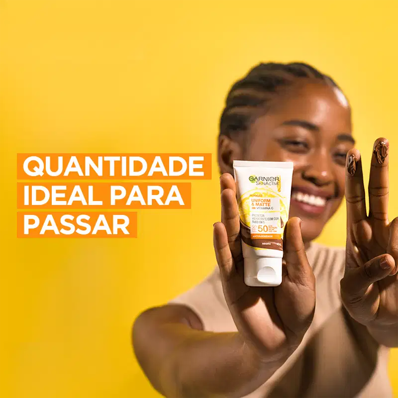 Garnier SkinActive Matte Cor Clara FPS 50 - Protetor Solar Facial 40g