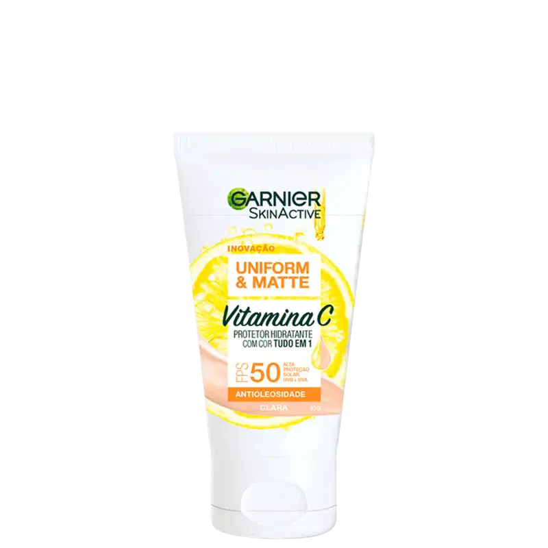 Garnier SkinActive Matte Cor Clara FPS 50 - Protetor Solar Facial 40g