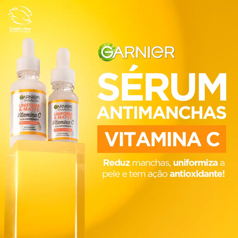 Garnier SkinActive Uniform & Matte Vitamina C Booster - Sérum Facial Antimarcas 30ml