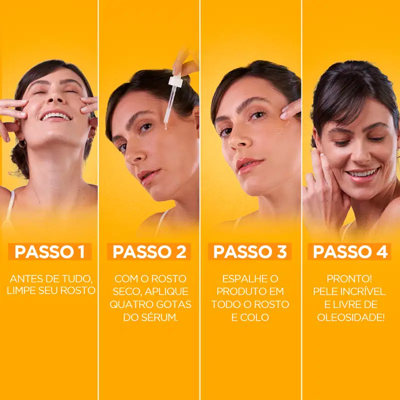 Garnier SkinActive Uniform & Matte Vitamina C Booster - Sérum Facial Antimarcas 30ml