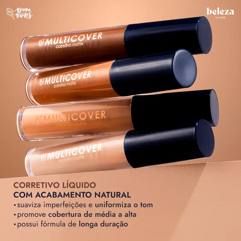 Bruna Tavares BT Multicover T10 - Corretivo Líquido 8g
