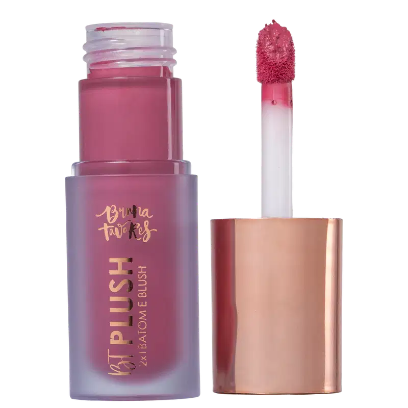 Bruna Tavares BT Plush 2 em 1 Bela - Batom Líquido 6g