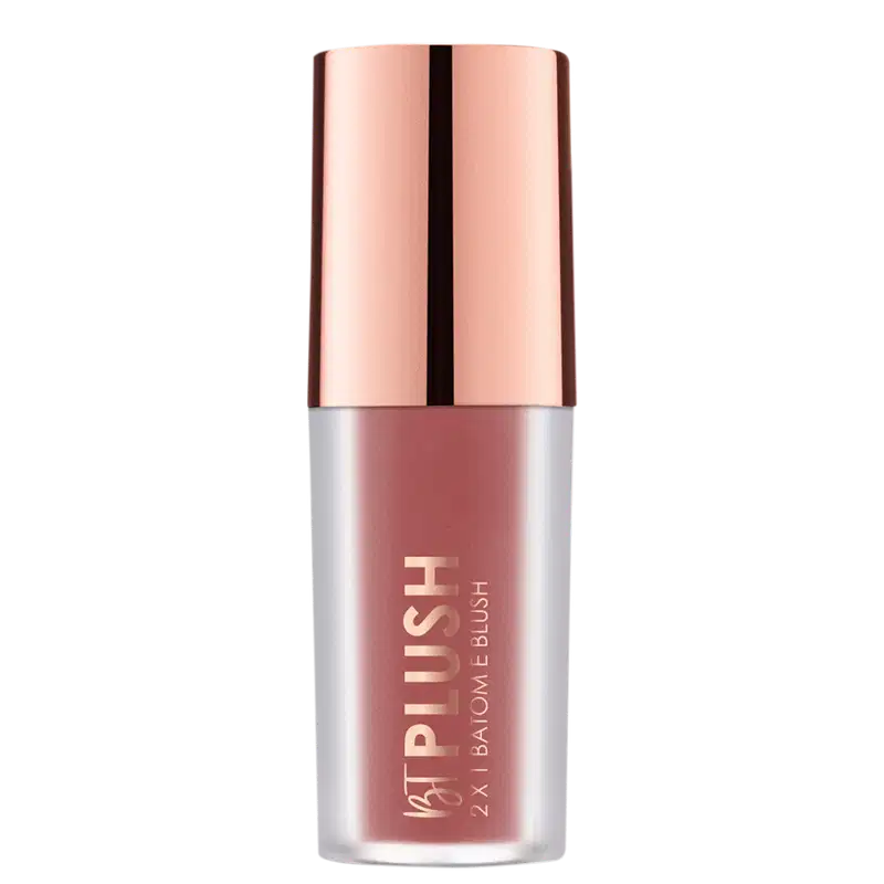 Bruna Tavares BT Plush 2 em 1 Vintage - Batom Líquido 6g