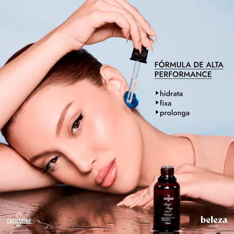 Catharine Hill Angel Magic Pri Lessa Blindagem para Pele e Olhos - Fixador de Maquiagem 30ml