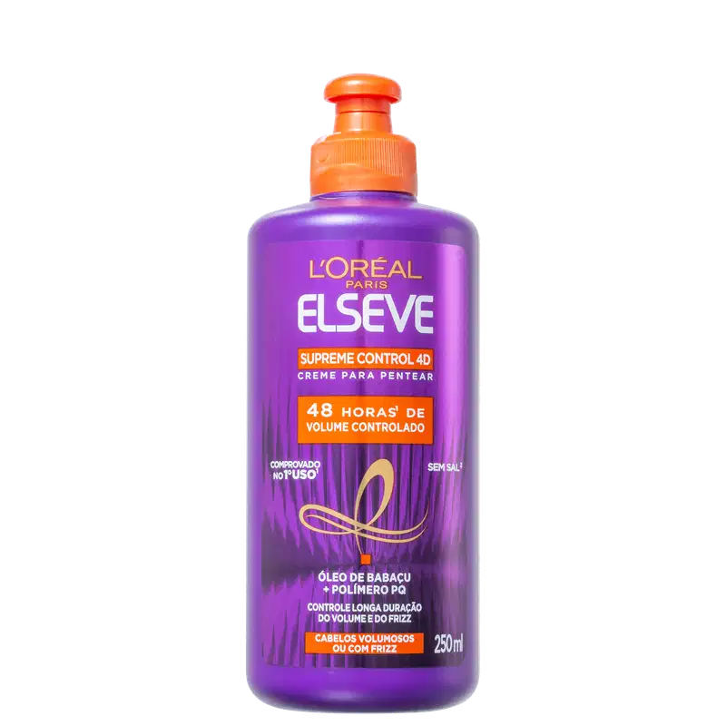 Elseve L'Oréal Paris Supreme Control 4D - Creme de Pentear 250ml